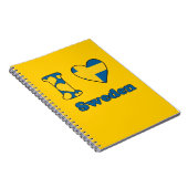 Carnet J'aime la Suède (Côté Droit)
