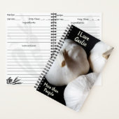 Carnet J'aime l'ail plus que les gens Recette photographi (À l'intérieur)