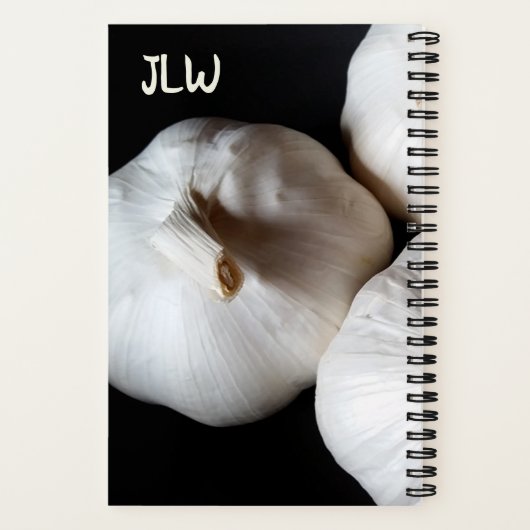 Carnet J'aime l'ail plus que les gens Recette photographi (Verso)