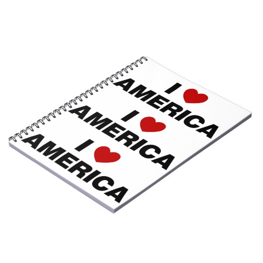 Carnet J'aime l'Amérique (Côté gauche)