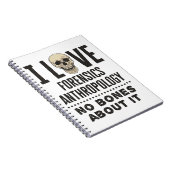 Carnet J'Aime L'Anthropologie Forensique Pas D'Os À Ce Su (Côté Droit)