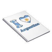 Carnet J'aime l'Argentine (Côté Droit)