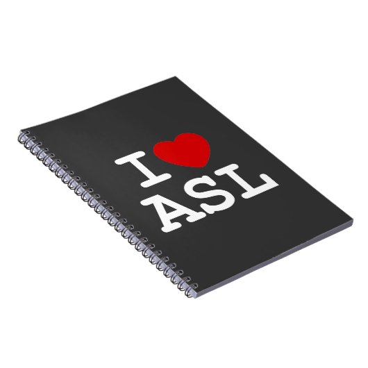 Carnet J'aime l'ASL (Côté Droit)