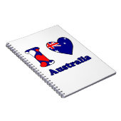 Carnet J'aime l'Australie (Côté Droit)