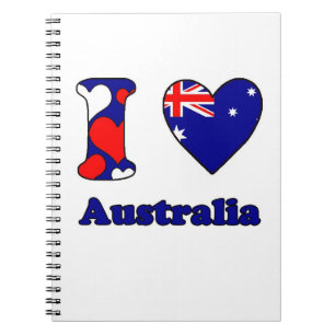 Carnet J'aime l'Australie