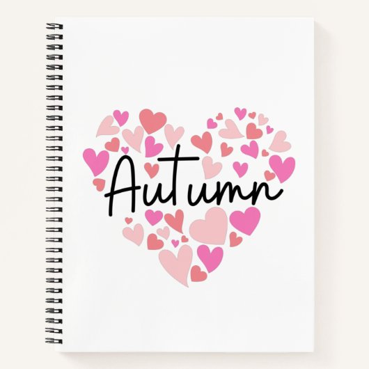 Carnet J'aime l'automne (Devant)