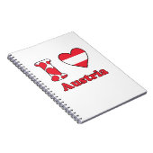 Carnet J'aime l'Autriche (Côté Droit)