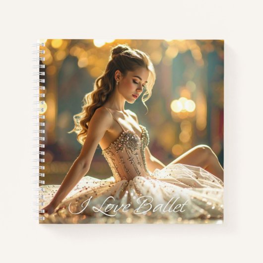 CARNET J'AIME LE BALLET - BALLET & DANSE (Devant)