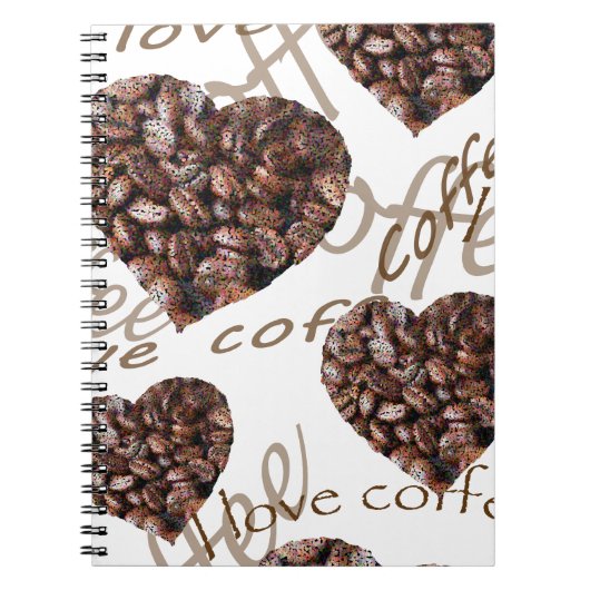 Carnet "J'Aime Le Café !" (Devant)