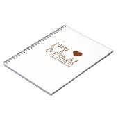 Carnet J'aime le chocolat, en français ! (Côté gauche)