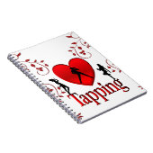 Carnet J'aime le claquettes (Côté Droit)