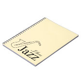 Carnet J'aime le jazz (Côté gauche)