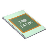 Carnet J'aime le latin (Côté Droit)
