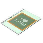 Carnet J'aime le latin (Côté gauche)