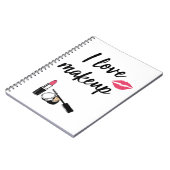 Carnet J'aime le maquillage (Côté gauche)