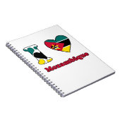 Carnet J'aime le Mozambique (Côté Droit)