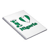 Carnet J'aime le Nigeria (Côté Droit)