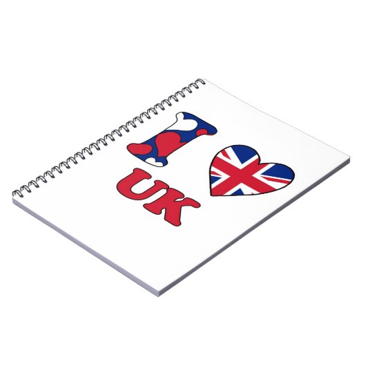 Carnet J'aime le Royaume-Uni (Côté gauche)