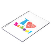 Carnet J'Aime L'École. Retour À L'École. Diplôme de dessi (Côté gauche)