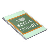 Carnet J'aime les études sociales (Côté Droit)