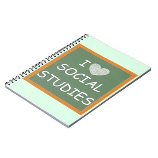 Carnet J'aime les études sociales (Côté gauche)