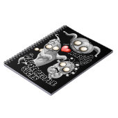 Carnet J'aime les monstres parce que les gens aiment les (Côté gauche)