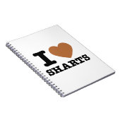 Carnet J'aime les Sharts (Côté Droit)