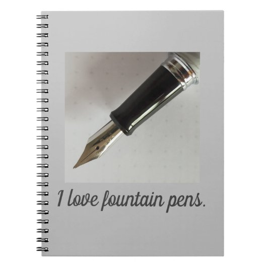 Carnet J'aime les stylos-plumes (Devant)