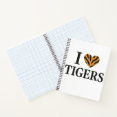 Carnet J'aime les tigres (Intérieur)