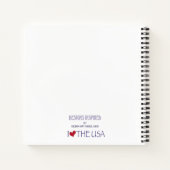 Carnet J'Aime Les USA (Dos)