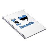 Carnet J'aime l'Estonie (Côté Droit)