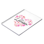 Carnet J'aime Lillian (Côté gauche)
