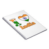 Carnet J'aime l'Inde (Côté Droit)