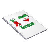 Carnet J'aime l'Iran (Côté Droit)