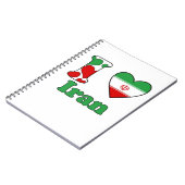 Carnet J'aime l'Iran (Côté gauche)