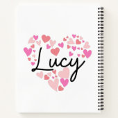 Carnet J'aime Lucy (Dos)