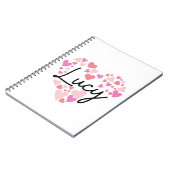 Carnet J'aime Lucy (Côté gauche)