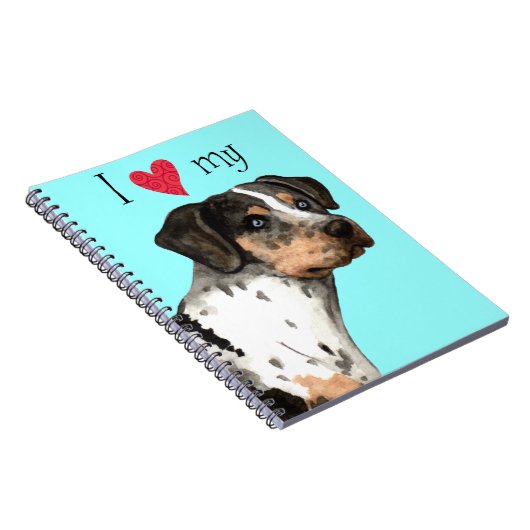 Carnet J'aime ma Catahoula (Côté Droit)