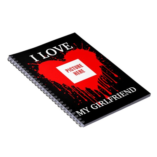 CARNET J'AIME MA PETITE AMIE DE LA JOURNÉE VALENTINES PER (Côté Droit)