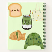 Carnet J'aime Matcha 🧇 🍵 🥫 (Dos)