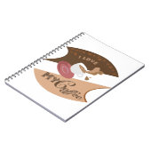 Carnet J'aime mon café Retro Java (Côté gauche)