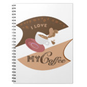 Carnet J'aime mon café Retro Java (Devant)