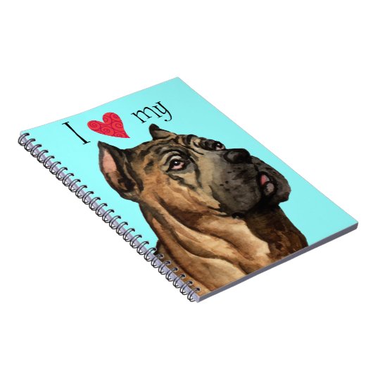 Carnet J'aime mon corso de canne (Côté Droit)