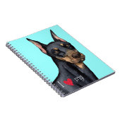 Carnet J'aime mon Doberman (Côté Droit)