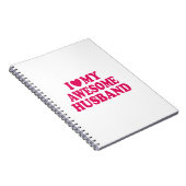 Carnet J'Aime Mon Étonnant Mari (Côté Droit)