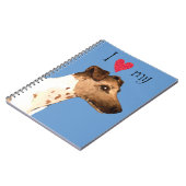 Carnet J'aime mon Fil Fou Fox Terrier (Côté gauche)