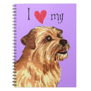Carnet J'aime mon Norfolk Terrier
