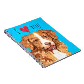 Carnet J'aime mon rouleau (Côté Droit)