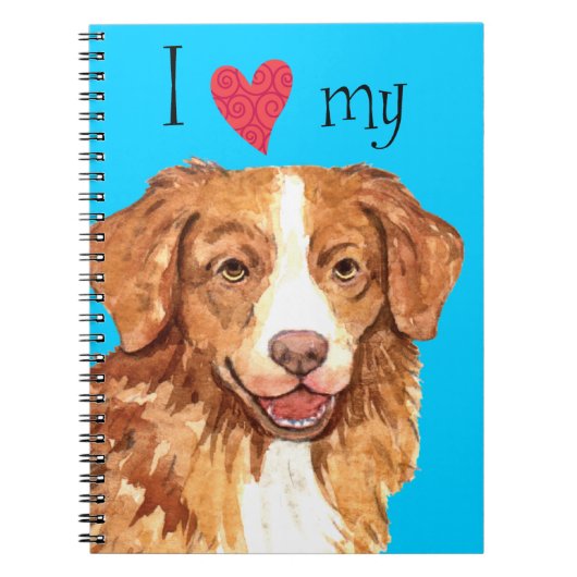 Carnet J'aime mon rouleau (Devant)