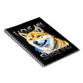Carnet J'Aime Mon Shiba Inu | Propriétaire de chien (Côté Droit)